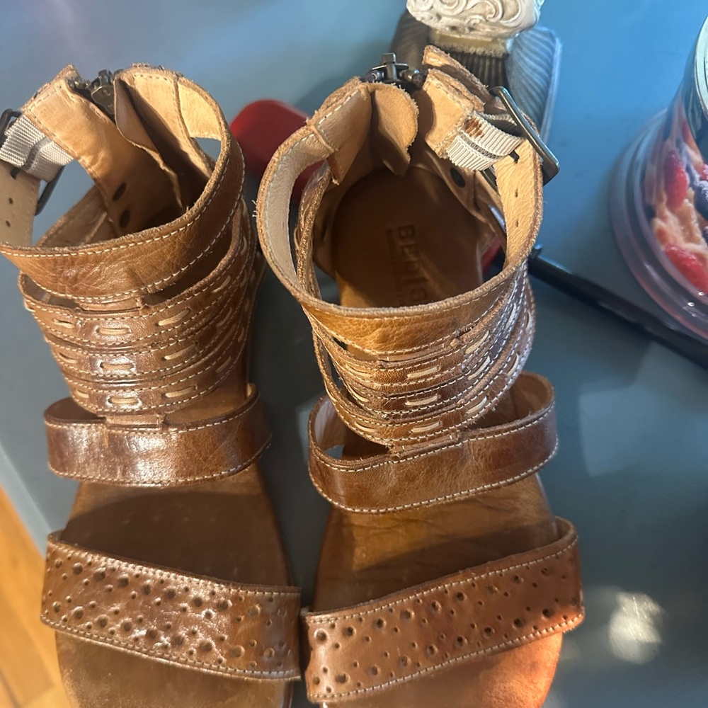 Brown Leather Sandals